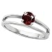 Modern Engagement Platinum Ring with Fancy Deep Red Diamond