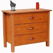 Venture Horizon Chest of Drawers - 3 Drawer 3027CH (Cherry) (24.75"H x 28.5"W x 16"D)