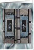 Asian Panel Quilts Card