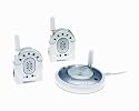Fisher-Price Long Distance Dual Baby Monitor, 900MHz - White/Grey
