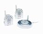 Fisher-Price Long Distance Dual Baby Monitor, 900MHz - White/Grey