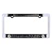 Ohio State Buckeyes Silver License Tag Frame