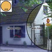 Kodak WRATTEN No. 85 - Filter - color conversion - amber
