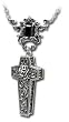 Infinity Cross Casket - Alchemy Gothic Pendant Necklace