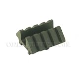 DUAL SIDE 45 DEGREE ANGLE OFFSET SEE-THRU RAIL MOUNT