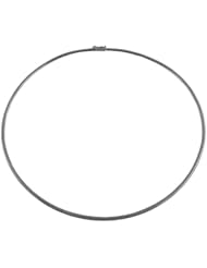 14 Karat White Gold 2.5 mm Omega Chain (18 inch)