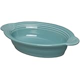 Fiesta 9 Inch by 5 Inch Individual Oval Casserole, Turquoise