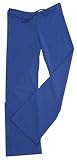 Adult Womens Low Rise Tie Cord Waist Fleece Pants Royal Blue