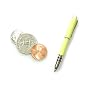 Piccolo Pen, in Chartreuse, by Xonex - World's Smallest in-Book Wallet Demi Pen.