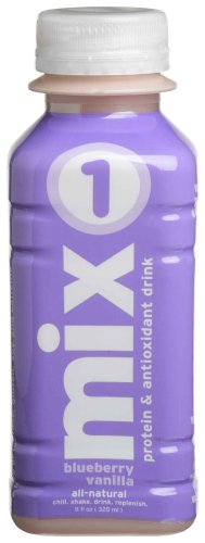 mix 1 Blueberry-Vanilla, Protein & Antioxidant Drink, 11-Ounce Bottles (Pack of 12)