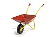 Happy People 71307 - Schubkarre aus Metall, rot/gelb
