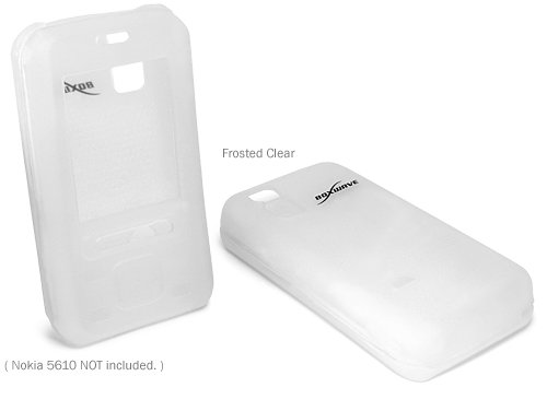 Nokia 5610 FlexiSkin - The Soft Low-Profile Case (Frosted Clear)