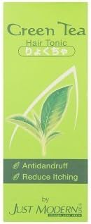 Just Modern : Green Tea Hair Tonic Antidandruff, Reduce Itching 90ml. Best Seller of Thailand by Just Modern
