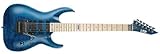 ESP LTD Standard MH103QM Electric Guitar (See-Thru Blue)