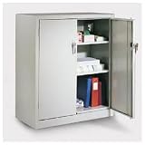 42 High Assembled Storage Cabinet, 36w x 18d, Black (OID84109)