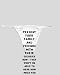 White Thong with Present your family and friends with their eulogies now - they won t...