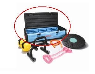 Cramer Products 51455 Physical Education Cosom Aerobic Stepper Withbox - Case of 3