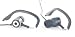 Sound-Squared "SPORT" earphones earbuds for ipod or MP3 MP4