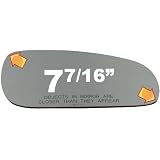 1999 - 2003 VOLVO S80 Convex Passenger Side Replacement Mirror Glass by Automotive Mirror Glass