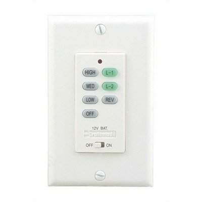 Craftmade AT-TCSPLUS-PLN, American Tradition TCS Wall Control, Polished Nickel