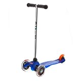 ミニ･マイクロ / Mini Micro (ブルー/ Blue )(キックボード)（3才～5才) 重量1.5kg！！安定性があり、スイスデザイン、 多数の賞を獲得, SG 規格製品安全基準合格品