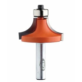 CMT 838.254.11 Roundover Router Bit 1 4 Shank, 1 2 Bearing Diameter, 1 Overall Diameter, 1... by CMT