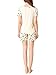 VENTELAN Women's Cute Owl Printed Sleepwear Pajama Sets Comfy Summer Shorts Beige Large(USA Size:12-14)