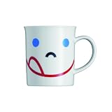 Mono 70996 Smily, Porzellan Kindertasse, 0.25 Liter, lose