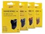 Compatible Brother LC-21 (LC21) Ink Cartridges Valu 4-Pak: black/c/m/y