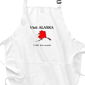 Visit Alaska BBQ Apron