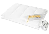 MEDIUM Kassettendecke 155x220 cm - 910 gr. 4x6 Karos (3 cm Steghoehe) PREMIUM DE LUXE