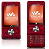 Sony Ericsson W910i Hearty Red Quadband 3G Walkman Unlocked Phone