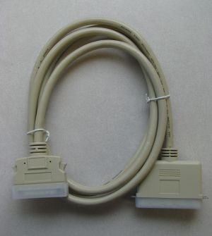 6 Ft 50-Pin HD50 Male to Centronics 50-Pin Male External SCSI Cable SCSI-HD50-C50-06