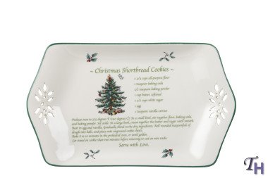 Best Cheap Spode Christmas Tree Pierced Recipe Tray 12