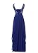 Grace Lee Round Neck Lace Sleeveless Long Prom Evening Dresses