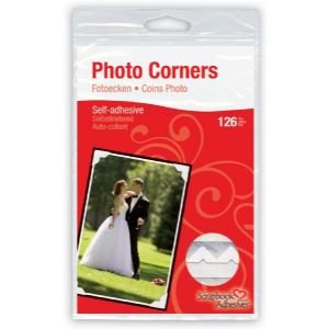 scrapbooking corners:12 PACK PPR CORNER ADHESIVE 126PCS WHITE Papercraft, Scrapbooking (Source Book)
