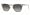 (988/32) White Black w/ Gray Gradient Lens