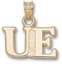 Evansville Purple Aces "UE" Pendant - 14KT Gold Jewelry