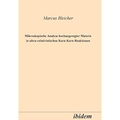 Mikroskopische Analyse hochangeregter Materie in ultrarelativistischen Kern-Kern-Reaktionen