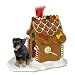   - NEW Rottweiler Ginger Bread House Christmas Ornament