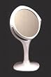 Two Option Vanity Hand Mirror with 5X Magnification