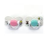 PRECIOUS MOMENTS 2- Pack Pacifiers - red green,... by Nuby
