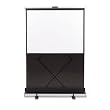 Portable Cinema Screen,Adjustable Height,60"x60",WE/BK