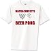 Massachusetts Beer Pong T-Shirt Standard Cotton