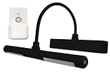 Rite Lite LPL601XLBRC Wireless 8 LED Picture Light with Remote Control, Black