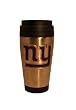 New York Giants 16 oz Stainless Steel Travel Tumbler Beverage Holder - NFL Football