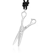 Ziovani Scissors Design Stainless Steel Pendant Necklace