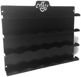 Universal Coffee Pod Storage / Disk / Capsule / Wall Rack (Black)