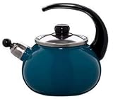Whistling Stove Top Kettle, Non Toxic Enamel Coating,2.0L/turquoise  from Stove Top Gas Kettles