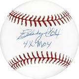 Bobby Cox MLB Baseball w/ 4X MOY Insc.